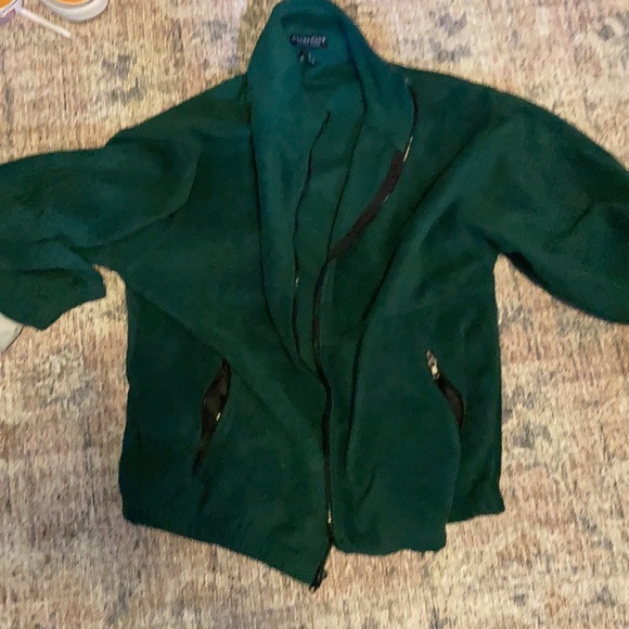 Vintage Green fleece - Picture 2 of 3